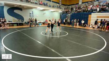100 lbs. Cons. Round 3 - Addison Holtgrewe, Francis Howell Central vs Lillian Mcguiggan, Bethalto (Civic Memorial)