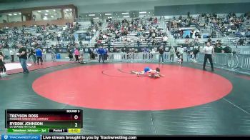 45 lbs Round 3 - Ryddik Johnson, La Grande Mat Club vs Treyson Ross, Punisher Wrestling Company