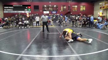 285 lbs Cons. Round 3 - Kobe Pablo, Emmanuel College vs Eli Kimball, Shorter