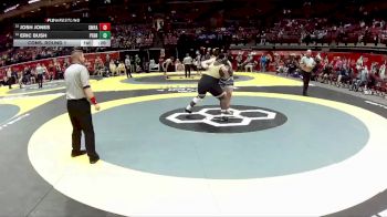 D1-285 lbs Cons. Round 1 - Eric Bush, Perrysburg vs Josh Jones, Stow-Munroe Falls