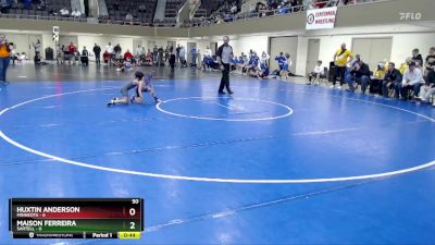 50 lbs Finals (8 Team) - Huxtin Anderson, Minneota vs Maison Ferreira, Sartell