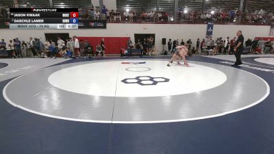 79 kg Champ. Rd Of 32 - Jason Kwaak, Wolfpack RTC vs Daschle Lamer, Beaver Dam Wrestling Regional Training Center