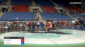 120 lbs Cons 8 #1 - Anthony Aniciete, Nevada vs Cole Brooks, Oklahoma