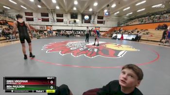 120 lbs Pool A - Greg Vrooman, DouglasWY vs Ben Paulson, Jackson