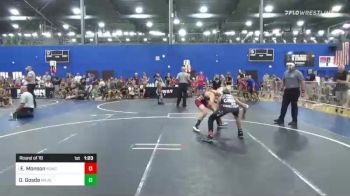 102 lbs Round Of 16 - Ethan Monson, Young Guns vs Drake Gosda, Mauston Talons