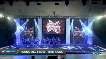 Iconic All Stars - Miss Icons [2021 L2 Junior - D2 - Medium Day 1] 2021 JAMfest Cheer Super Nationals