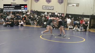 180 Open Cons. Round 4 - Madilyn Schuck, Minot State vs Lillian Garrett, Minot State