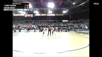 120 lbs Cons. Round 6 - Emma Younger, Post Falls vs Maylee Yancey, Crook County