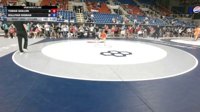 113 lbs Cons. Rd Of 64 - Tobias Guillen, Idaho vs Sullivan Sigman, South Dakota