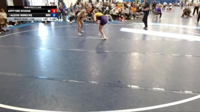 110 lbs Semifinal - Alexis Winecke, Wisconsin Stevens Point vs Afftynn Stusse, Wartburg