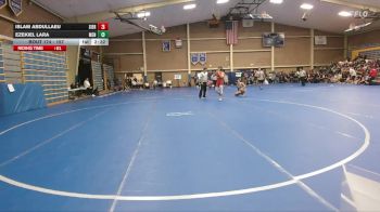 157 lbs Cons. Round 2 - Ezekiel Lara, Menlo vs Islam Abdullaeu, Sierra College