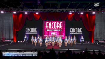 The California All Stars-San Marcos - Onyx [2025 L4 Senior Coed - Medium Day 2] 2025 Encore Grand Nationals