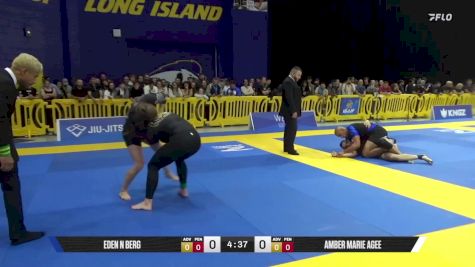 Amber Marie Agee vs Eden N Berg 2025 Pan IBJJF Jiu-Jitsu No-Gi Championship
