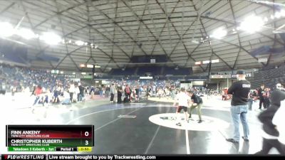 56 lbs Champ. Round 1 - Finn Ankeny, Twin City Wrestling Club vs Christopher Kuberth, Twin City Wrestling Club