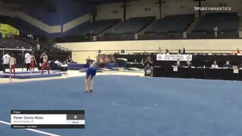 Peter Davis-Ross - Floor, Central Coast CA - 2021 USA Gymnastics Development Program National Championships