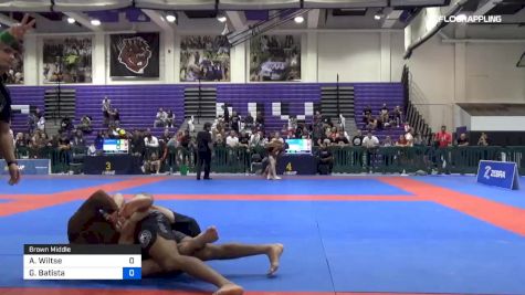 Andrew Wiltse vs Gregory Batista 2019 Pan IBJJF Jiu-Jitsu No-Gi Championship