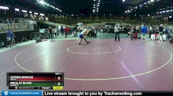 132 lbs Cons. Round 6 - Nikolas Blake, Hagerty vs Jayden Bowles, Jesuit