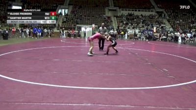 6-7A 120 Cons. Round 4 - Sawyer Martin, Wetumpka vs Eloise Froberg, Prattville