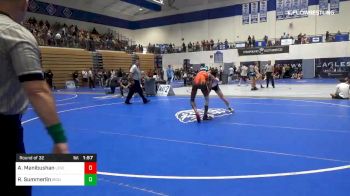 120 lbs Round Of 32 - Ananth Manibushan, Level Up vs Ryan Summerlin, Ironclad