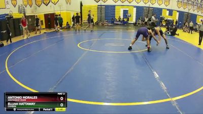 120 Gold 1st Place Match - Elijah Hattaway, Camden vs Antonio Morales, Southwest Miami