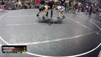 150 lbs Semis & 1st Wrestleback (8 Team) - Harmon Kramer, South Dakota Thunder vs Jason Flores, Kansas Pythons