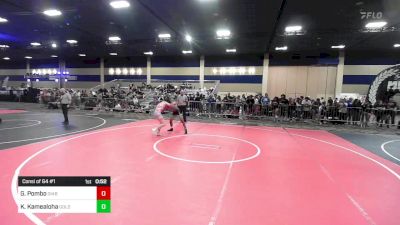 120 lbs Consi Of 64 #1 - Gavin Pombo, Diablo Grande WC vs Khysten Kamealoha, Golden Backs MRTC