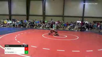 67 lbs Quarterfinal - Robert Ward, Unattached vs Walker Compton, Oconee Youth Wrestling