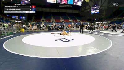 190 lbs Cons. Rd Of 32 - Brayden Wills, PA vs Seth Hernandez, OK