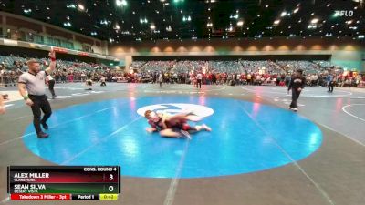 150 lbs Cons. Round 4 - Sean Silva, Desert Vista vs Alex Miller, Claremore