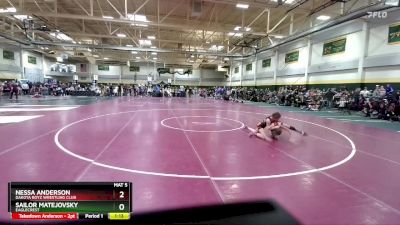 91 lbs Round 5 - Sailor Matejovsky, Eaglecrest vs Nessa Anderson, Dakota Boyz Wrestling Club