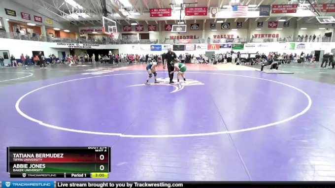 136 lbs Champ. Round 2 - Abbie Jones, Baker University vs Tatiana Bermudez, Tiffin University