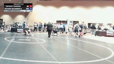 144 lbs Cons. Quarters - Anthony Severino, Savage Wrestling Academy vs Richard DeLorenzo II, Shore Thing Wrestling Club