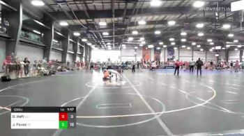 126 lbs Rr Rnd 3 - Olivia Heft, Illinois Cornstars vs Jordyn Fouse, Young Guns Girls