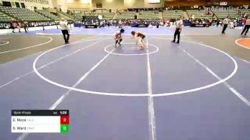115 lbs Semifinal - Cynthia Meza, Calaveras vs Shayna Ward, FordDynasty Wrestling Club