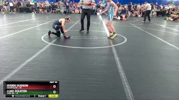 88 lbs Finals (2 Team) - Ayden Hudson, Killer Elite vs Luke Dolecek, Lake WC