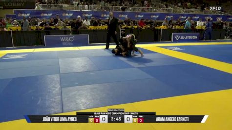 João Vitor Lima Ayres vs Adam Angelo Farneti 2026 Pan Kids Jiu-Jitsu IBJJF Championship
