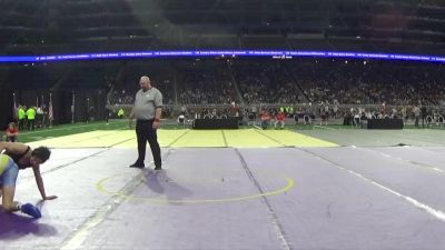 D3-157 lbs 5th Place Match - Lee Braun, Catholic Central HS (Grand Rapids) vs Xavier Anderson, Corunna HS