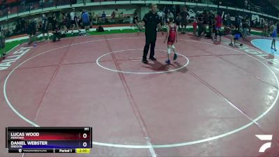 71-77 lbs Round 2 - Lucas Wood, Montana vs Daniel Webster, Oregon