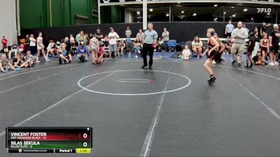 72 lbs Round 6 (8 Team) - Silas Sekula, Killer Elite vs Vincent Foster, Mat Assassins Black