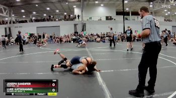 144 lbs Round 6 (8 Team) - Joseph Sandifer, Team 922 vs Luke Katsigiannis, Validus WC Gold