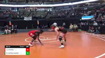 182 lbs Quarterfinal - Greg Brooks, Rangeview vs Westin Hoffschneider, Ponderosa