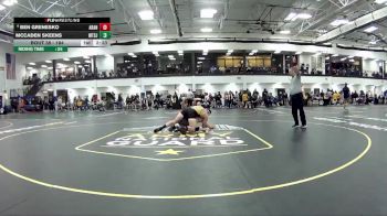 184 lbs Champ. Round 1 - McCaden Skeens, Mount St Joseph vs Ben Grenesko, Adrian