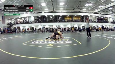 184 lbs Champ. Round 1 - McCaden Skeens, Mount St Joseph vs Ben Grenesko, Adrian