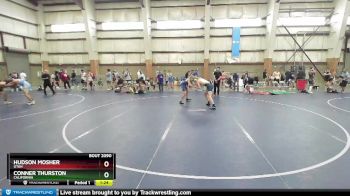 145 lbs Quarterfinal - Hudson Mosher, Utah vs Conner Thurston, California