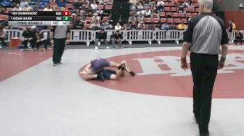 126 lbs Cons. Round 3 - Bo Dominguez, Brentwood Academy vs Aidan Hare, Father Ryan High School