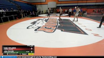 184 lbs Quarterfinal - Jon Pullen, Concordia University (WI) vs Cael Mclaren, Cornell College