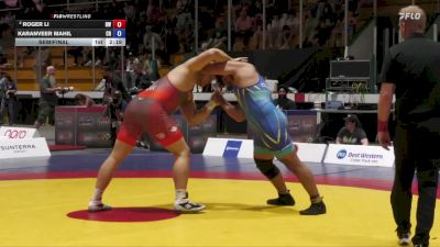 125kg Semifinal - Roger Li, Brock WC vs Karanveer Mahil, Coast RTC
