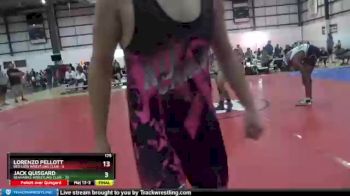 200 lbs Round 3 (6 Team) - Alex Taylor, SEAHAWKS WRESTLING CLUB vs Orion Cox, RED LION WRESTLING CLUB