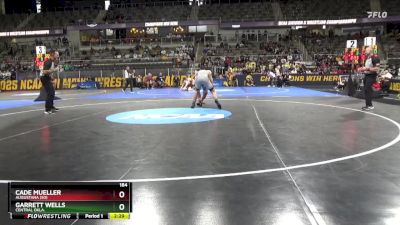 184 lbs 5th Place Match - Cade Mueller, Augustana (SD) vs Garrett Wells, Central Okla.
