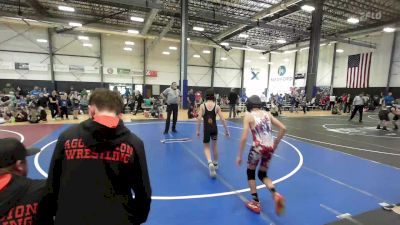 88 lbs Quarterfinal - Bentley Cormany, Top Fuelers WC vs Declan Rickel Cruz, Team Aggression